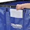 Global Industrial Vinyl Basket Bulk Truck, 8 Bushel, Blue 241982BL - alternate 2